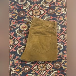 29 x 32 J. Crew Factory Slim Stretch Khaki Corduroy Pants